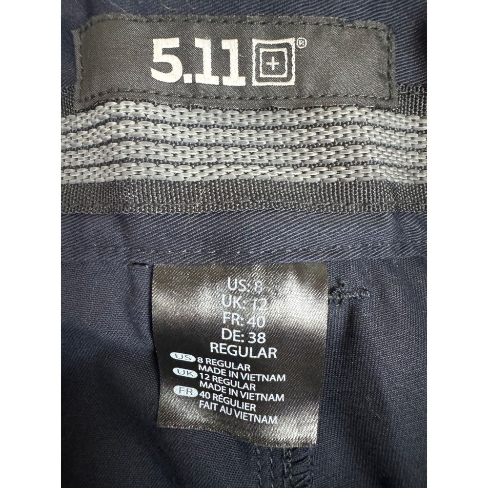 5.11 Tactical Women Navy Blue EMS Cargo Pants 64301ABR-724 Size 8 Regular 30x30 - Picture 15 of 15